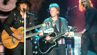 Bon Jovi, Quebec City, July 9/12 - Wanted Dead Or Alive (Richie sings)