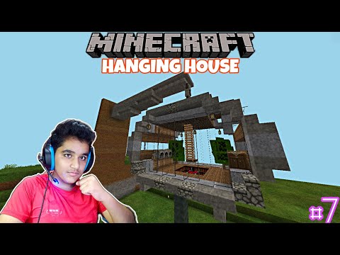 GAMEZENO - MINECRAFT SURVIVAL : Crafting The Ultimate HANGING HOUSE