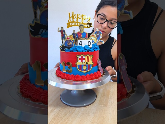 Vídeo relacionado con Oblea del escudo del Barcelona para decoración de tartas de cumpleaños y fiestas temáticas