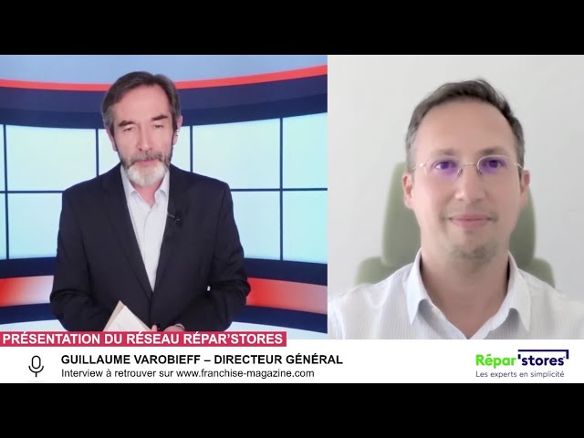 « L’interview vidéo des franchiseurs » Présentation de la franchise Répar’Stores, interview par Franchise Magazine -1/5