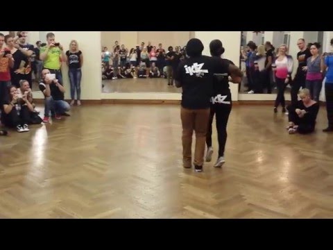 Laurent and Adeline urban kiz workshop