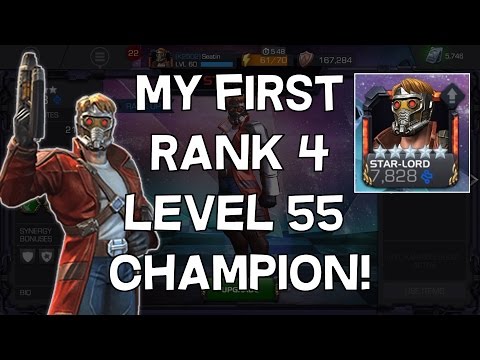 My First 5 Star Rank 4 Level 55 Champion Champion! - Marvel Contest Of Champions