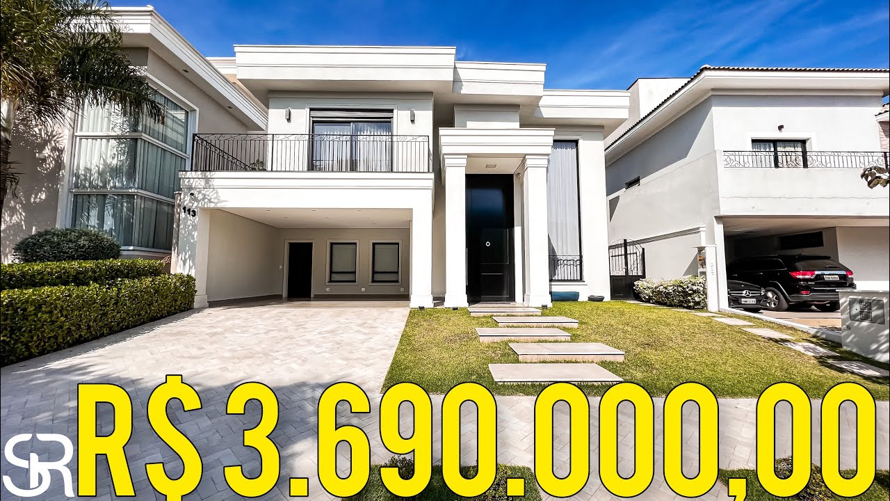 A CASA NEOCLÁSSICA MODERNA MAIS INCRÍVEL DE PAULÍNIA-SP🤩