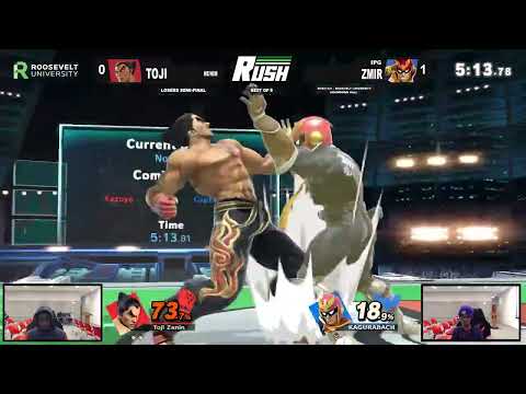 RUSH #31 - Toji (Kazuya) vs. IPG Zmir (Captain Falcon) - Losers Semis