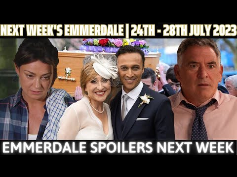 12 huge Emmerdale spoilers for next week from 24th   28th July 2023 | Emmerdale