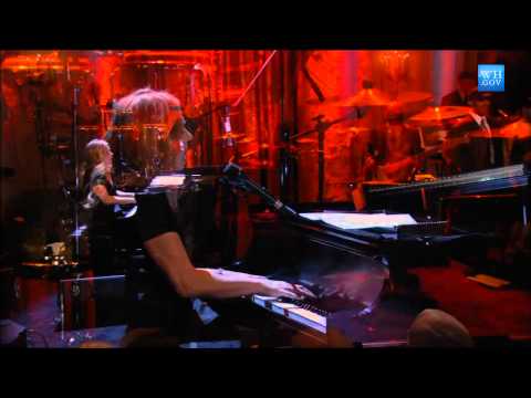 Diana Krall performs "Blame It on the Sun" at the Gershwin Prize for Stevie Wonder