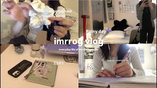 vlog:東京に住む社会人の日常☔️雨の日の休日友達とﾘﾌﾚｯｼｭ旅BlandyMelvel haul.ジャーナリング🩰🍀