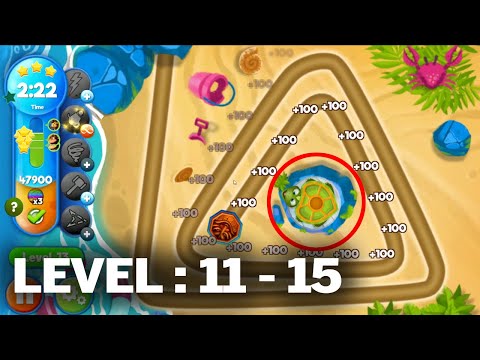 Marble woka woka 11 to 15 level / Level Gameplay