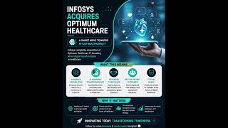 Infosys Acquires Optimum Healthcare 💻 | Big AI Move Explained #stockmarket