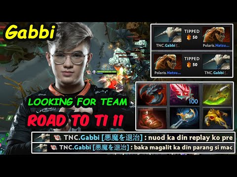GABBI - Sven Monster Carry Road to TI 11 Ranked with Polaris Stack Dota 2 pro Gameplay