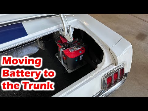 Moving the Battery to the Trunk