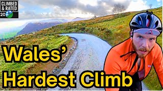 The Most Brutal 33 Minutes of Cycling Ever on The Cowlyd (30%)