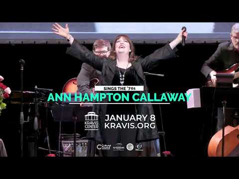 Ann Hampton Callaway Sings The '70s coming to the Kravis Center