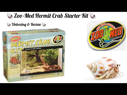 Zoo Med Hermit Crab Starter Kit | Unboxing & Review