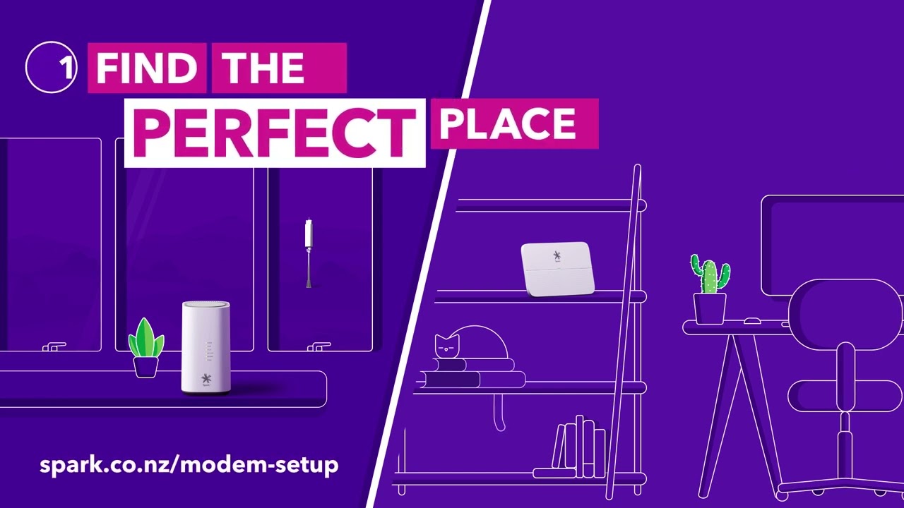 Spark Broadband Modem Set up Guide