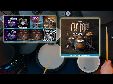 E-Drummer RATES All BFD Player Expansions on Electronic Drums