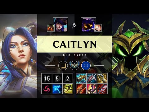 Caitlyn ADC vs Veigar - EUW Challenger Patch 25.06