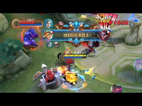 Flicker + 10 Stacks = Brody Cry!!  - BRUNO BUILD AND EMBLEM Mobile Legends Bang Bang
