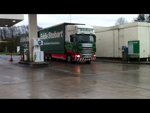 Stobart Scania R440 Drawbar, Rachel Maia M461, Birch Services, @ 4:35pm, 23/2/14