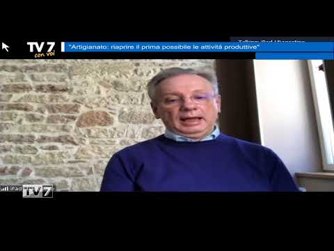 Tv7 con Voi del 16/4/2020 - Artigianato: riaprire il prima possibile le attività produttive (1 di 3)