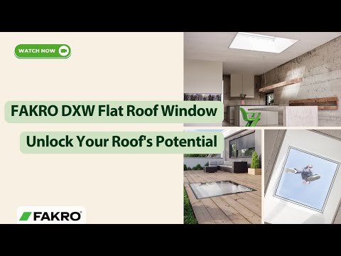 Walkable Roof Windows - FAKRO DXW transform your space!