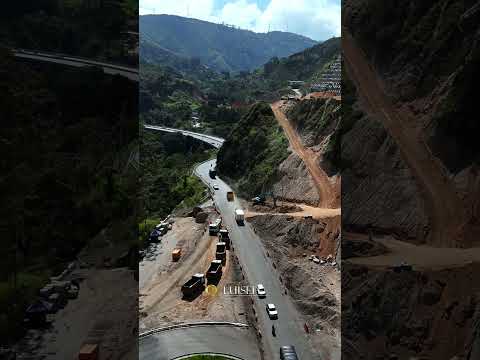 Covipacífico 1, avance obra en “la Arenera” Amagá, oct 26. #antioquia #desarrollo #drone #ingeniería