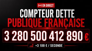 En Live: Le compteur de la dette publique