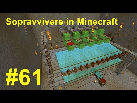 Sopravvivere in Minecraft Episodio 61 - La nuova farm di rotaie
