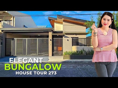 Practical and Functional New Bungalow in Pilar Village Las Pinas. House Tour 273
