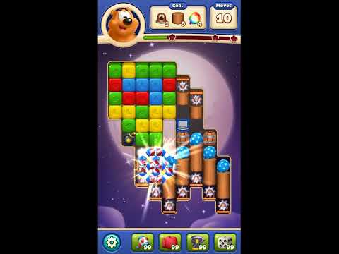 Toon Blast Level 6518 - NO BOOSTERS 🐻🐺🐱 | SKILLGAMING ✔️