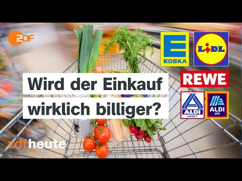 Preiskampf im Supermarkt: Was hinter den Preissenkungen steckt | Handelsexperte bei ZDFheute live