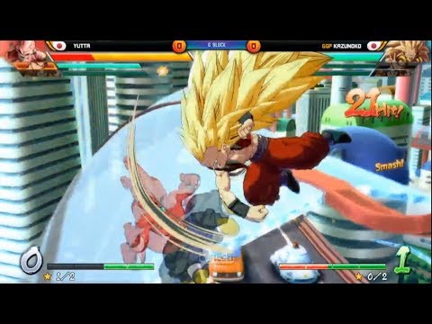 Dragon Ball FighterZ World Tour 2018-2019 Saga Japan | Kazunoko Vs Yutta