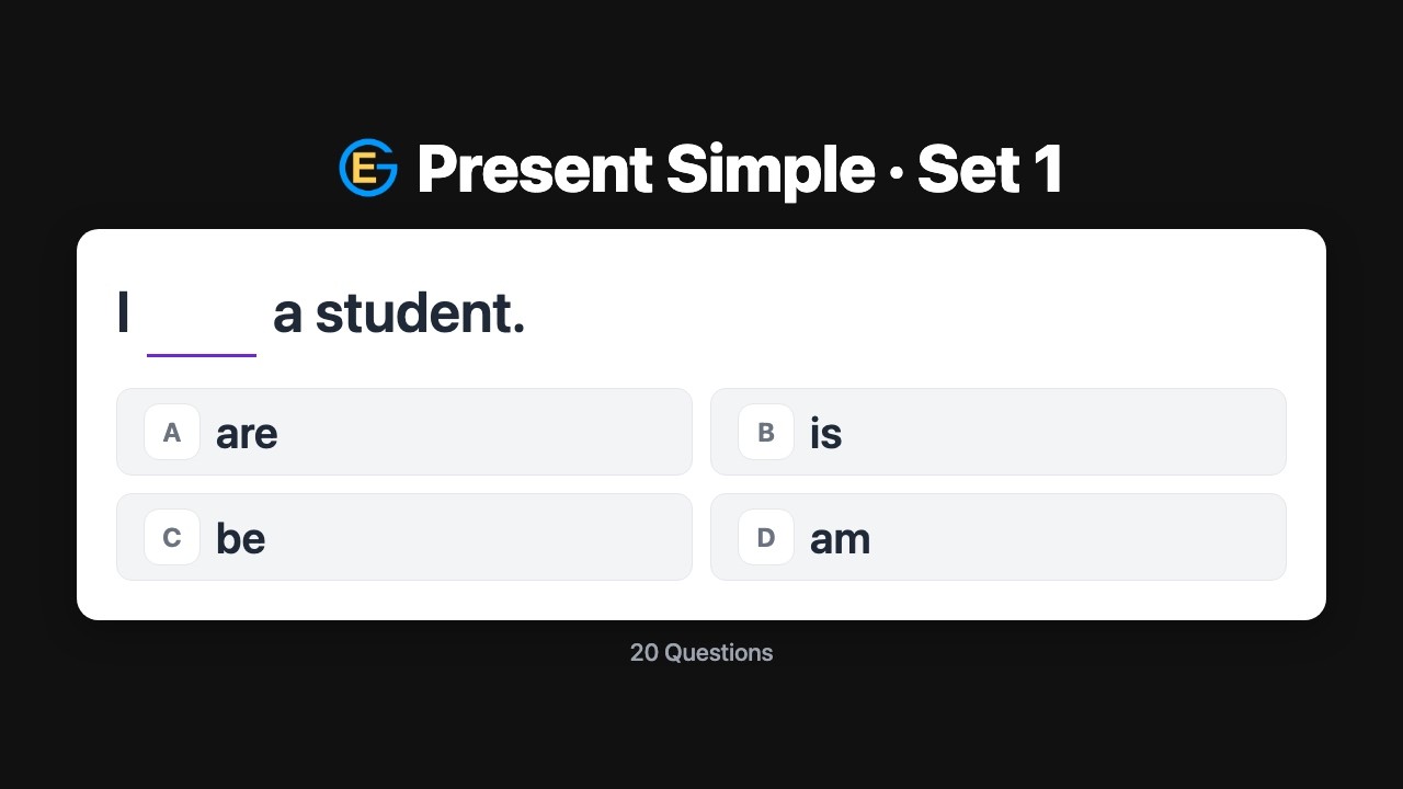 English Grammar App demo video