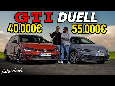 15.000€ MEHR, aber wirklich BESSER? VW GOLF GTI vs POLO GTI | Fahr doch