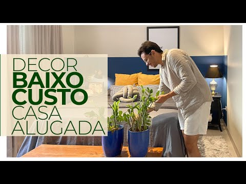 DECOR BAIXO CUSTO DE CASA ALUGADA! SIM É POSSÍVEL E A CASA DELES FICOU MUITO LINDA! PEGA AS DICAS!