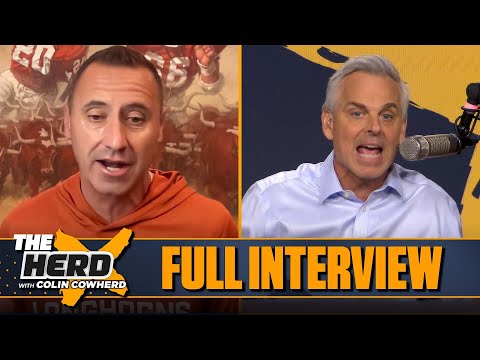 Steve Sarkisian says Texas should UNEQUIVOCALLY be in the playoffs | FULL INTERVIEW | The Herd