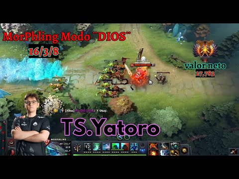 TS.yatoro [MorPhling] VERY HIGH SKILL-NO MERCY- Road 12k MMR Top 14