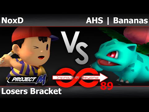 IaB! 89 PM - NoxD (Ness) vs AHS | Bananas (Ivysaur) - Losers Bracket