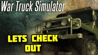 Let's Check Out: War Truck Simulator on Nintendo Switch | 8-Bit Eric