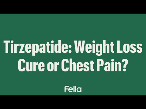 tirzepatide pain Tirzepatide and chest pain: what patients should know