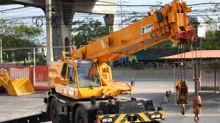 รถเครนสี่ล้อยาง TADANO TR250M-6 มือสอง สภาพพร้อมทำงานเช่า/ขาย สนใจ 0992499441