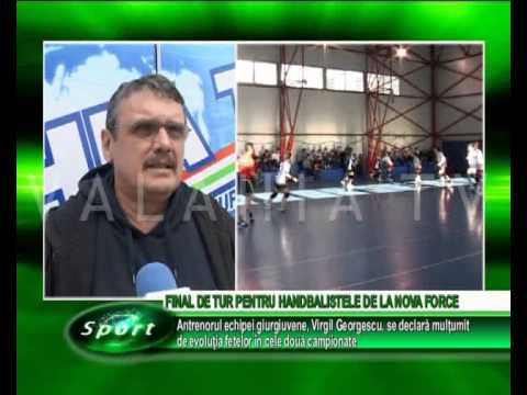 FINAL DE TUR PENTRU HANDBALISTELE DE LA NOVA FORCE