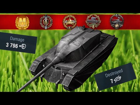 World of Tanks Blitz - T6 Dracula INSANE Ace + Raseinai's Medal [3.8k Damage, 7 Kills]  | StuntDevil