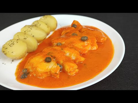 Rosada en salsa// receta fácil 🎄