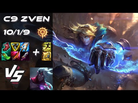 Cloud9 Zven BOTTOM Ezreal vs Varus - NA Challenger Patch 25.20