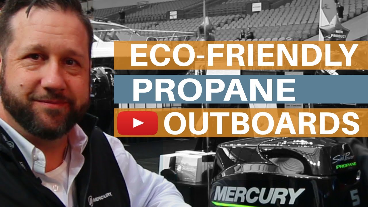 New Mercury Marine Propane Outboard Motor From Mercury Marine