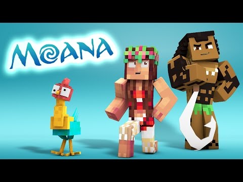 Minute Minecraft Parody - MOANA!