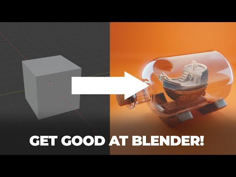 Get Good at Blender 3D in 2024!