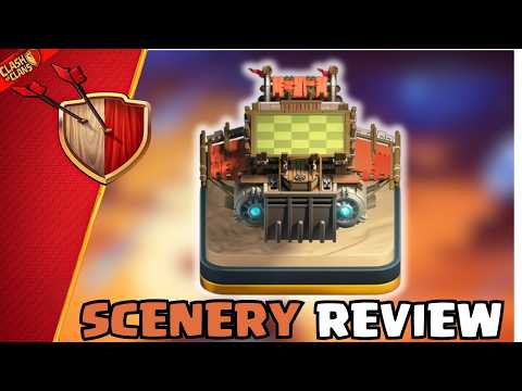 🔥 Wasteland Scenery (XL) Scenery Review | November 2025 | Clash of Clans | Clashflict 🏆💥