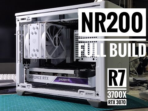 My 1st mini-ITX PC timelapse. R7-3700X RTX-3070 NR200 WHITE Full Build